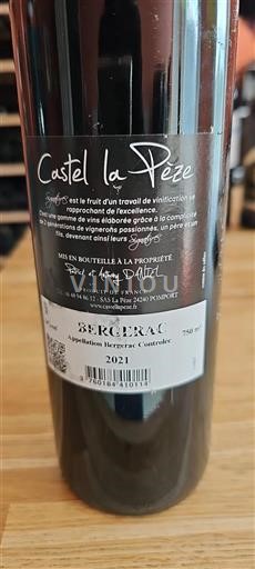 Sydväst Bergerac Castel La Pèze Signature 2021