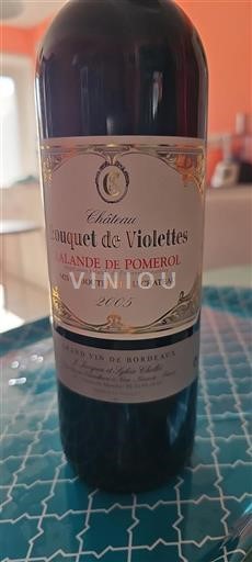 Burdeos Lalande-de-Pomerol Bouquet De Violette 2005