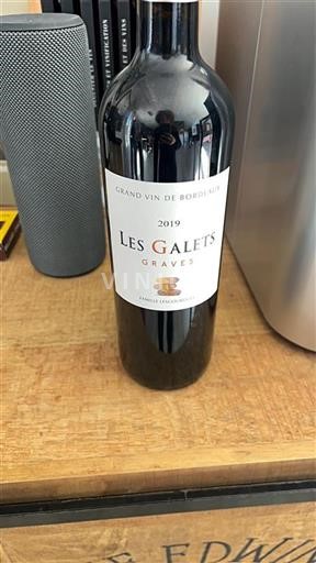 Bordeaux Graves Les Galets 2019