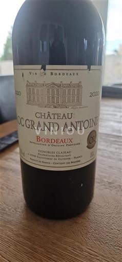 Bordeaux Château Roc Grand Antoine 2020
