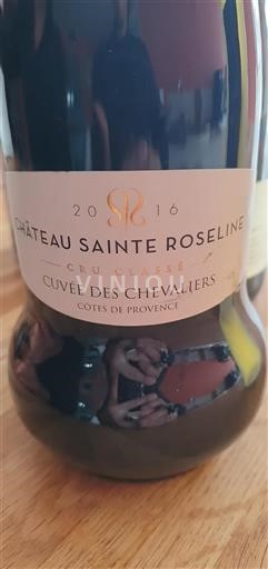 Provansa Côtes-de-Provence Grand Cru Château Sainte Roseline des Chevaliers 2016