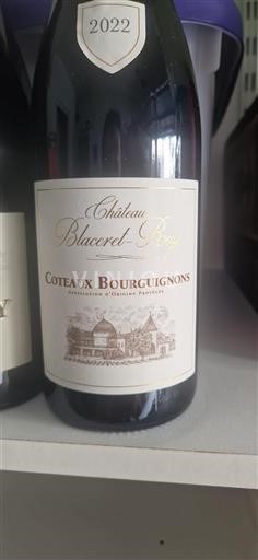 Borgogna Coteaux borgognoni Grand Cru Château Blaceret Roy 2022