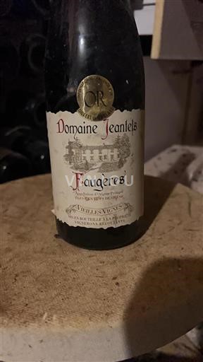 Languedoc Faugères Domaine Jeantels Icke årgångsbetecknad