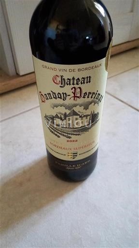 Bordeaux Bordeaux supérieur Château Gandoyperrinat 2022