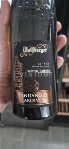 Alzacija Ni doloceno Wolfberger Vendanges Tardives 2018
