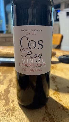 Bordeaux Cos Du Roy 2023