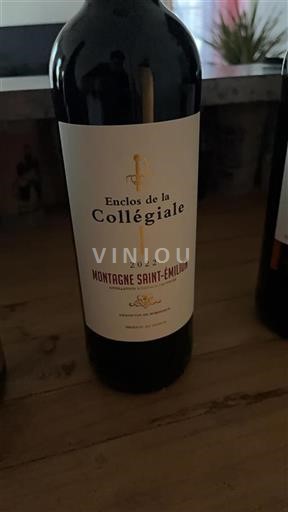 Bordeaux Montagne-saint-émilion Grand Cru Enclos De La Collégiale 2022