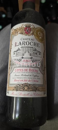 Bordeaux Côtes-de-bourg Château Laroche 2013