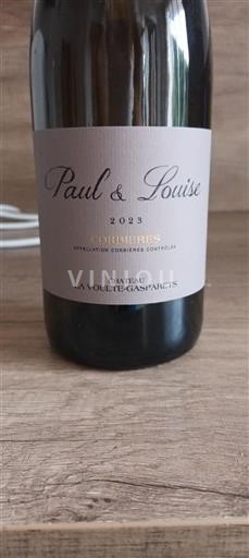 Languedoc Corbières Château La Voultegasparets Paul & Louise 2023