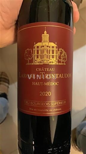 Bordeaux Haut-Médoc Cru Bourgeois Supérieur Château La Rose Trintaudon 2020