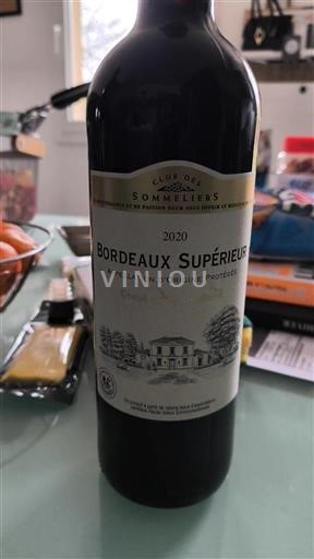 Bordeaux Bordeaux Supérieur Club Des Sommeliers 2020