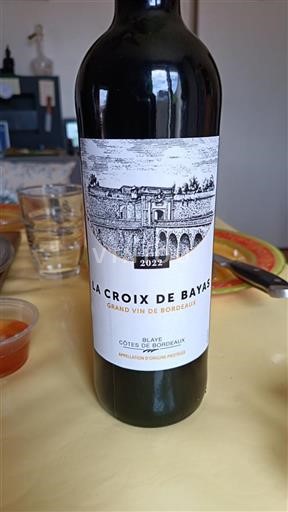 Bordeaux Blaye-Côtes-de-Bordeaux La Croix De Bayas 2022