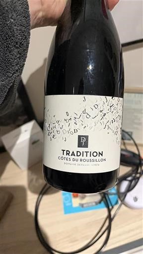 Vin Rouge sec Tradition Deprade Jorda Non millésimé France Roussillon Côtes-du-roussillon