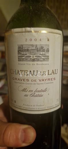 Bordeaux Graves-de-vayres Château Le Lau 2004