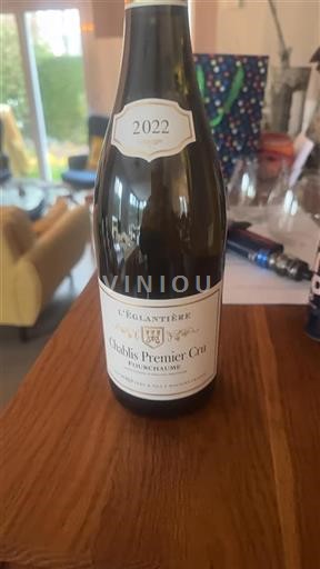 Burgundija Chablis premier cru Premier Cru L'églantière Fourchaume 2022