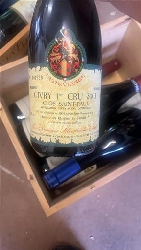Borgogna Non specificato Premier Cru Domaine Silvestre Du Clos 2003