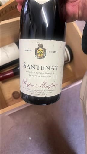 Bourgogne Santenay Grand Cru Prosper Maufoux Non Millésimé