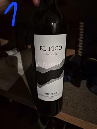 Cataluña Priorato El Pico Llicorella 2018