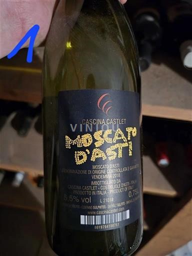 Piemonte Dolcetto d'Asti Cascina Castle't Moscato d'Asti 2018