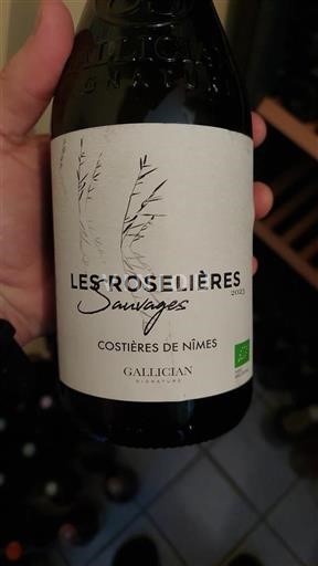 Vallée du Rhône Costières-de-nîmes Domaine Gallician Les Roselières Sauvages 2023