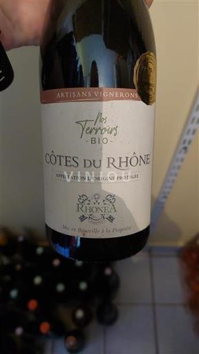 Vallée du Rhône Côtes-du-rhône Rhoneas Nos Terroirs Bio 2018