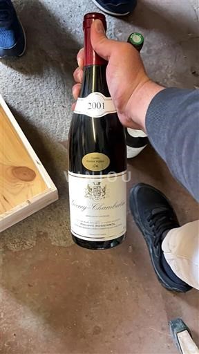 Burgundy Gevrey-Chambertin Grand Cru Philippe Rossignol Vieilles Vignes 2001