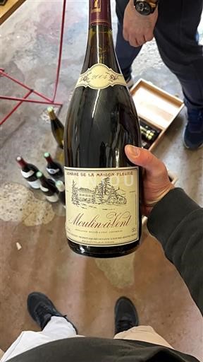 Vin Rouge sec Domaine La Maison Fleurie 2004 France Beaujolais Moulin-à-vent