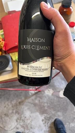 Burgundy Hautes Côtes de Nuits Grand Cru Maison Louis Clement 2018