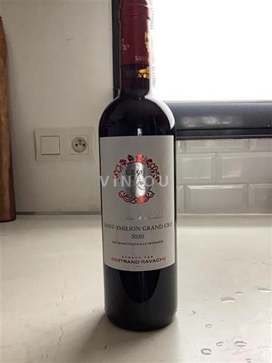 Bordeaux Saint-Émilion Grand Cru Grand Cru Bertrand Ravache L%c3%a9o 2020