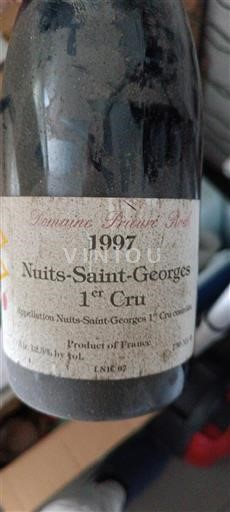 Vin Rouge sec Prieuré Roch 1997 France Bourgogne Premier Cru