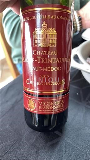 Bordeaux Haut-Médoc Cru Bourgeois Château La Rose Trintaudon 2017