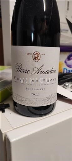 Rona dolina Côtes-du-Rhône Pierre Amadieu Roulepierre 2022