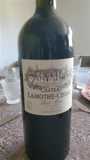 Bordeaux Haut-Médoc Château Lamothecissac 2019