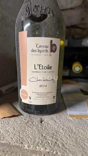 Jura L'Étoile Caveau Des Byards L'Etoile 2014