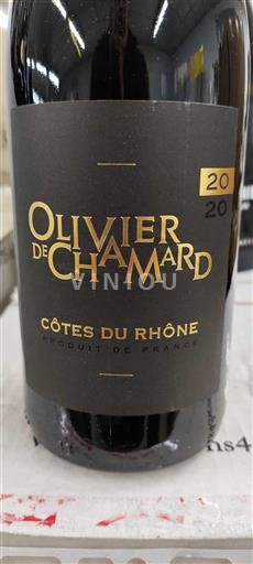 Valle del Rodano Côtes-du-Rhône Olivier De Chamsard 2020