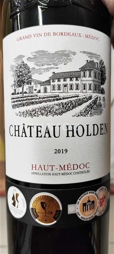 Bordeaux Haut-Médoc Château Holden 2019