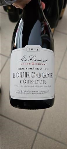 Bourgondië Bourgogne Côte d'Or Domaine Méocamuzet Hémisphère Nord 2021