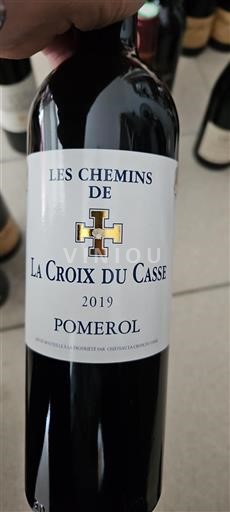 Bordeaux Pomerol La Croix Du Casse Les Chemins 2019