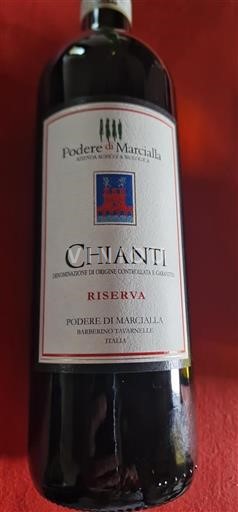 Toscane Chianti Podere Di Marcialla Riserva 2021
