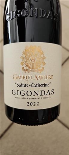 Rhônevallei Gigondas Gabriel Meffre Sainte-Catherine 2022