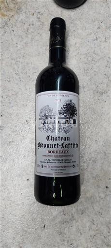 Bordeaux Château Bidonnetlaffitte 2010