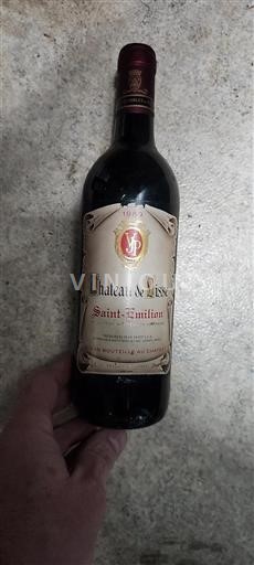 Bordeaux Saint-Émilion Château Lisse 1989