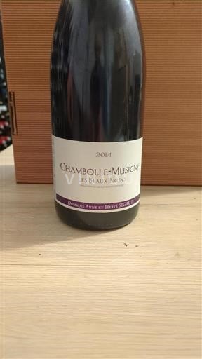 Bourgogne Chambolle-Musigny Grand Cru Domaine Anne Et Hervé Sigaut Les Beaux Bruns 2014