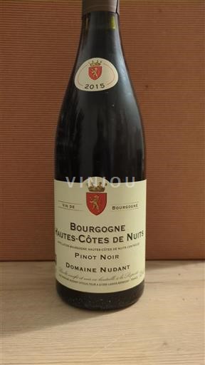 Bourgogne Hautes Côtes de nuits Domaine Nudant 2015