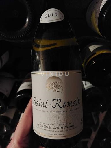 Bourgogne Saint-Romain Gérard Léon Et Claudine Non Millésimé