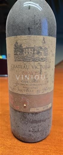 Bordeaux Graves Château Victoria 1982