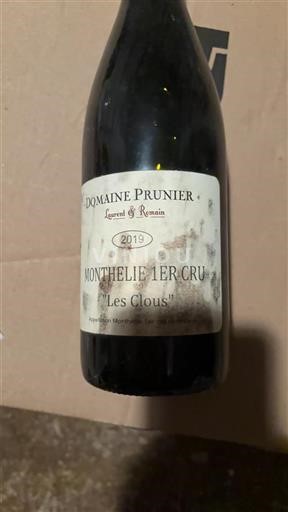 Bourgogne Ikke specificeret Premier Cru Domaine Prunier Les Clous 2019