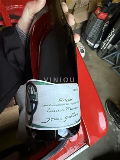 Alpen und Rhônetal Rhodanische Hügellandschaft Domaine Jeanne Gaillard Terres de Mandrin 2022