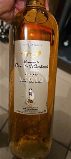 Lounais-Ranska Gaillac Domaine La Croix Des Marchands Doux 2012