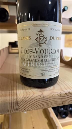 Borgoña Clos-de-vougeot Grand Cru Les Caves Du Palais S%c3%a9lection Priv%c3%a9e 2015